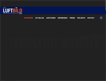 Tablet Screenshot of das-luftbild.com